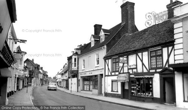 Photo of Ringwood, High Street c.1960