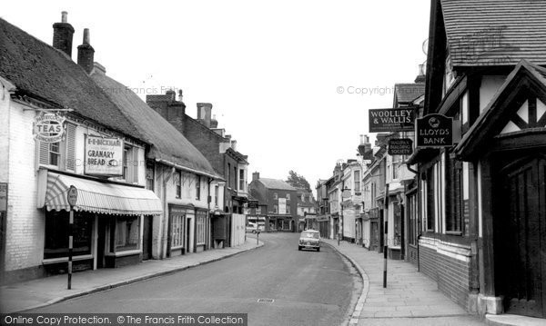 Photo of Ringwood, High Street c.1960