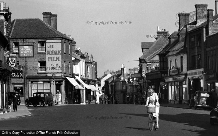 Photo of Ringwood, High Street c.1962