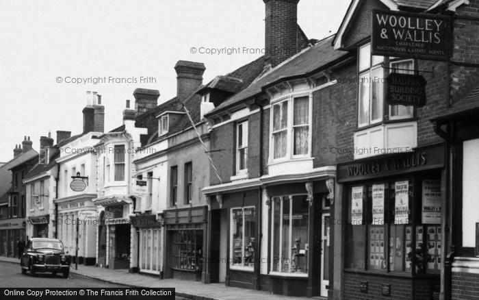 Photo of Ringwood, High Street Shops c.1960