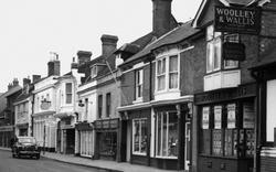 High Street Shops c.1960, Ringwood