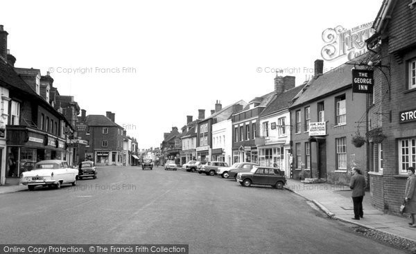 Photo of Ringwood, Market Place c.1960