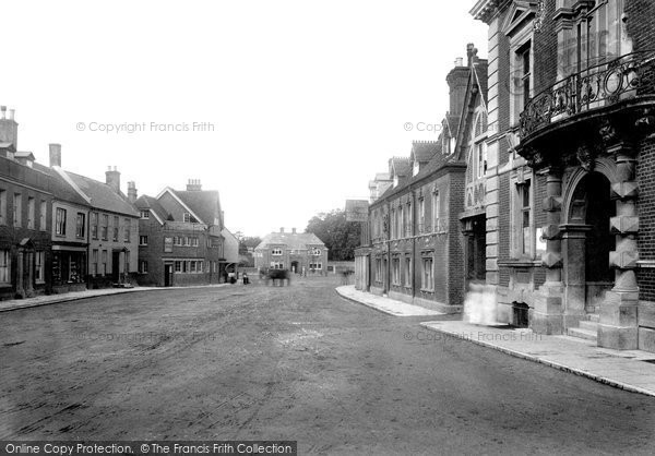 Photo of Ringwood, Market Place From High Street 1900
