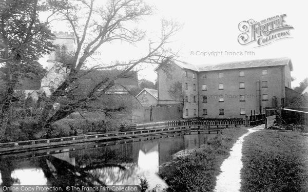 Photo of Ringwood, Mill And Church 1900