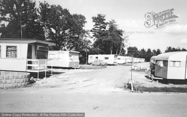 Photo of Ringwood, Oak Tree Farm Caravan Camp c.1965
