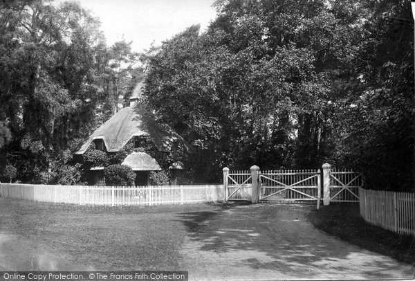 Photo of Ringwood, Somerley Lodge 1890