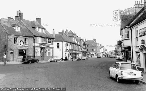 Photo of Ringwood, Town Centre c.1960
