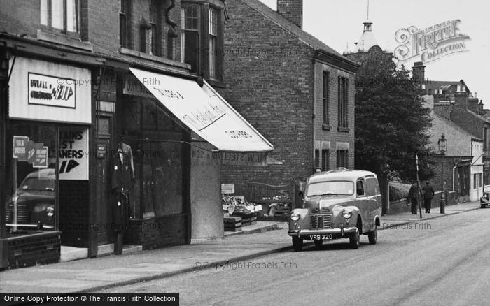 Photo of Ripley, A Van In Grosvenor Road c.1955