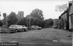 All Saints Church And Square c.1955, Ripley