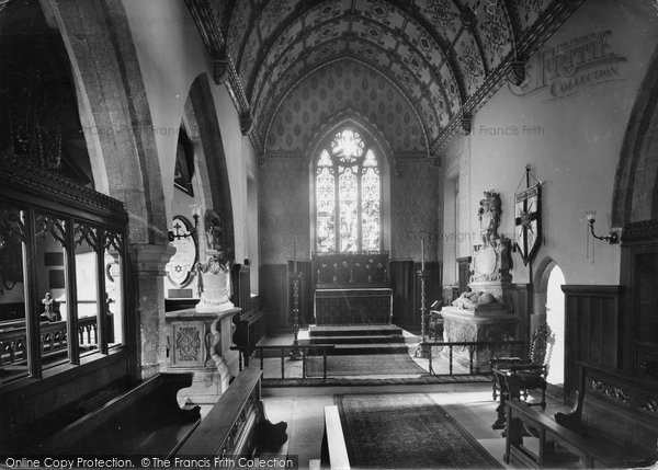 Photo of Ripley, All Saints Church Interior 1923