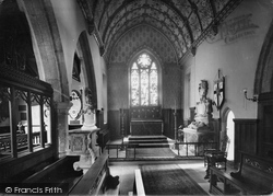 All Saints Church Interior 1923, Ripley