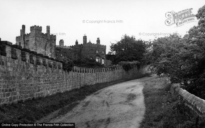 Photo of Ripley, Bridle Path And Castle c.1955
