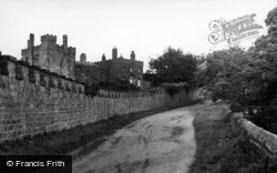 Bridle Path And Castle c.1955, Ripley