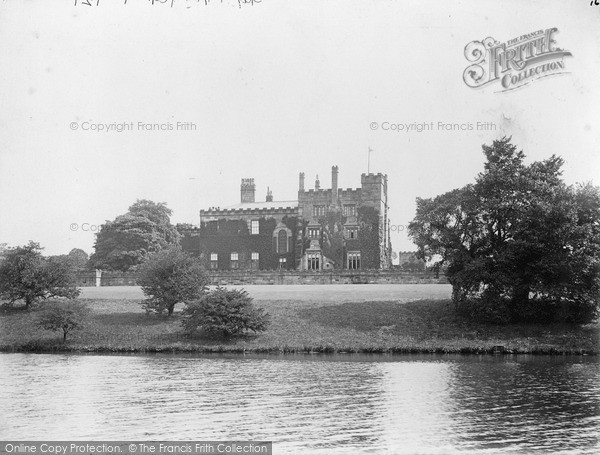 Photo of Ripley, Castle And Lake c.1890