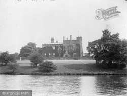 Castle And Lake c.1890, Ripley