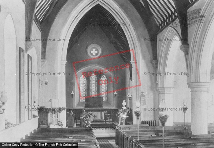 Photo of Ripley, Church Interior 1906