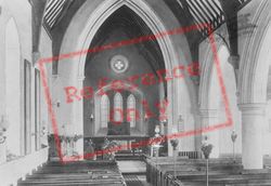 Church Interior 1906, Ripley
