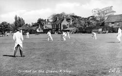 Cricket On The Green c.1960, Ripley
