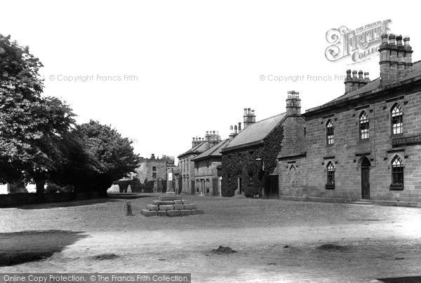 Photo of Ripley, Cross And Castle Entrance 1893