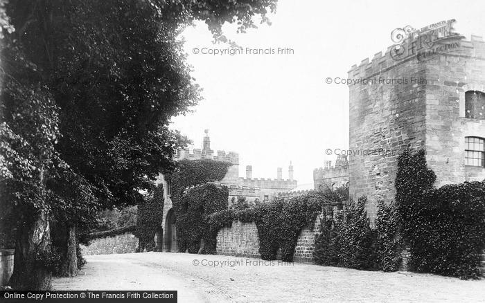 Photo of Ripley, Entrance To The Castle c.1890