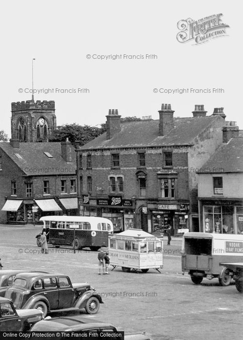 Photo of Ripley, Market Place c.1955