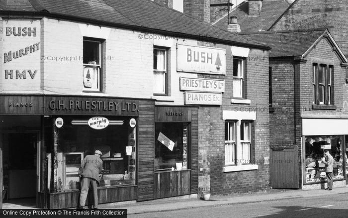 Photo of Ripley, New Street Shops c.1960