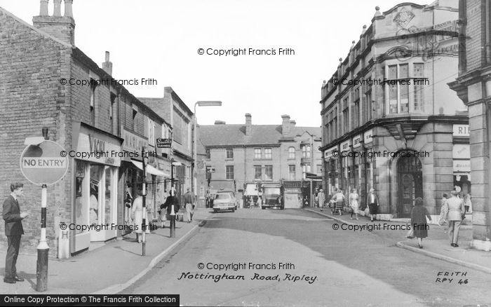 Photo of Ripley, Nottingham Road c.1960