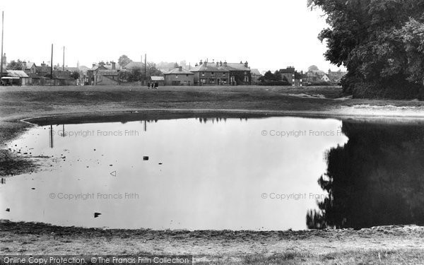 Photo of Ripley, Pond And Green 1929