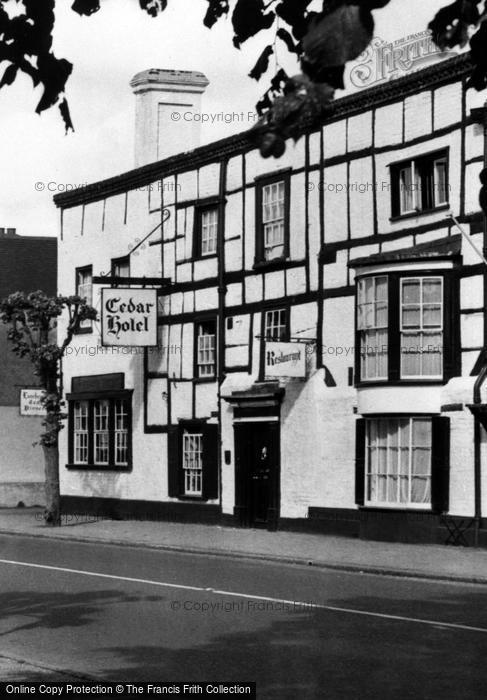 Photo of Ripley, The Cedar Hotel, High Street c.1960