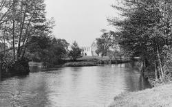 The River Wey c.1955, Ripley