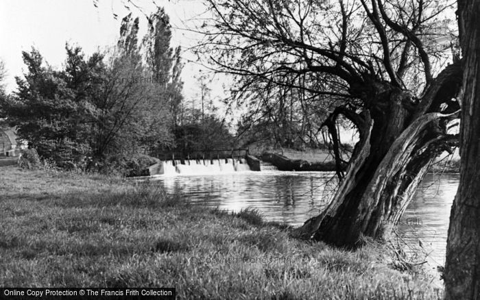 Photo of Ripley, The River Wey c.1955