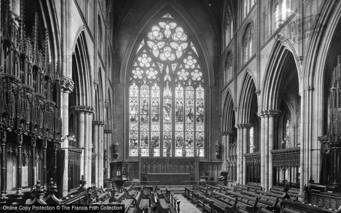 Photo of Ripon, Cathedral, Choir East 1923