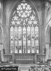 Cathedral, East Window And Reredos 1923, Ripon