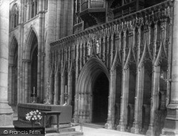 Cathedral Screen 1935, Ripon