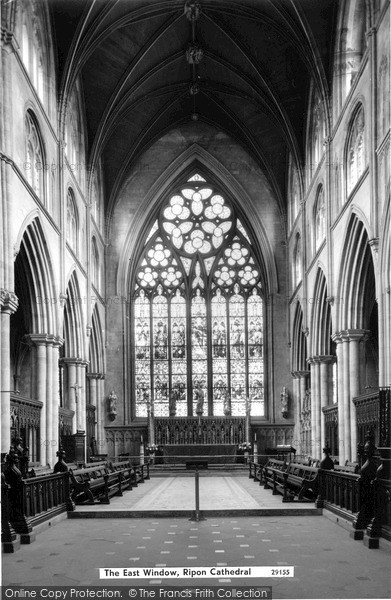 Photo of Ripon, Cathedral, The East Window c.1960