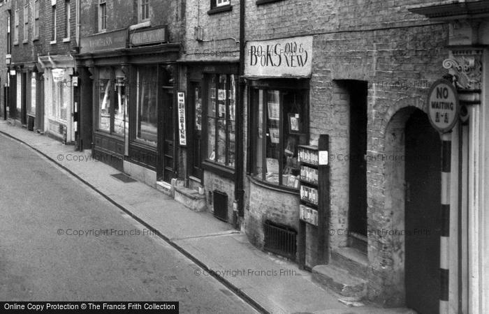 Photo of Ripon, Kirkgate, Shops c.1955