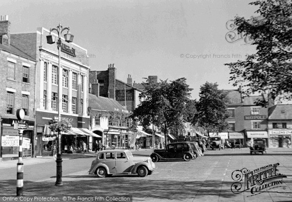 Photo of Ripon, Market Place c.1950