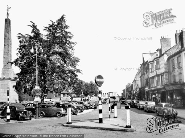 Photo of Ripon, Market Place, East c.1955