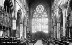 Minster, Choir East 1901, Ripon