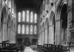 Minster, Nave West 1895, Ripon