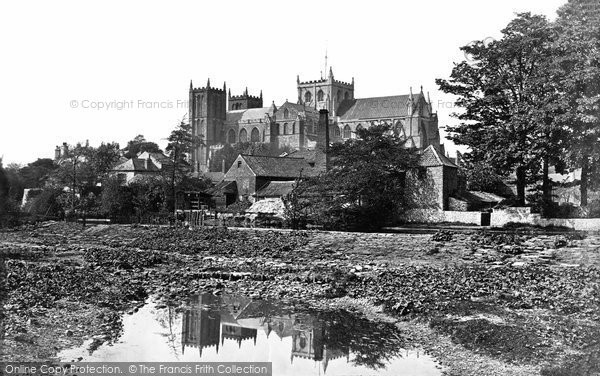 Photo of Ripon, Minster South East c.1871