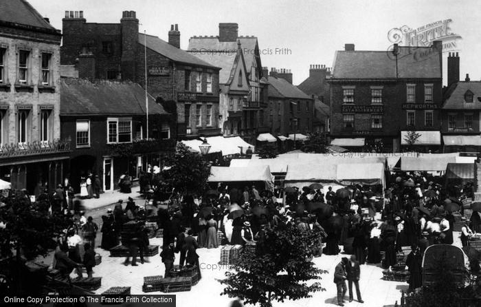 Photo of Ripon, Shopping At The Market 1901