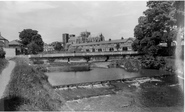 The Alma Bridge And Cathedral c.1960, Ripon