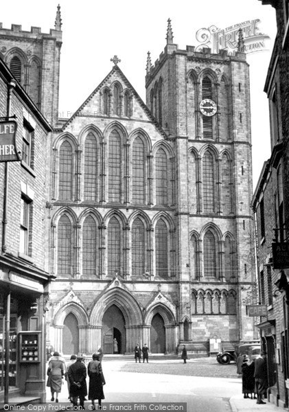 Photo of Ripon, The Cathedral c.1955