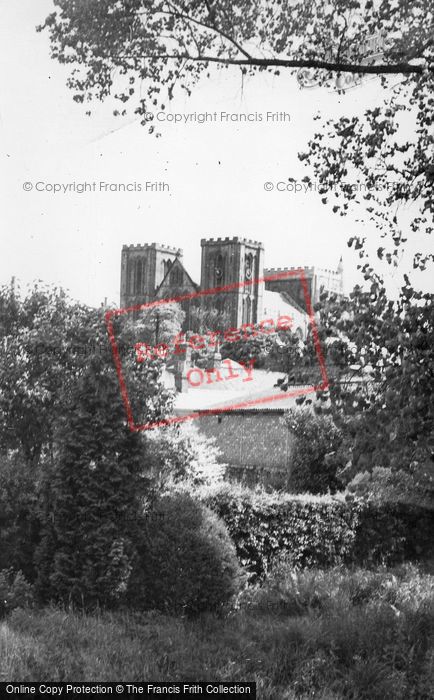 Photo of Ripon, The Cathedral From Barefoot Street c.1960