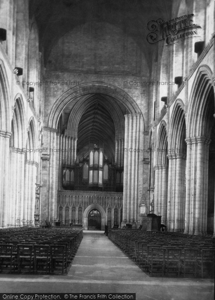 Photo of Ripon, The Cathedral, Nave East c.1885