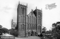 The Cathedral, North West 1895, Ripon
