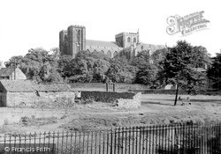The Cathedral, South West c.1950, Ripon