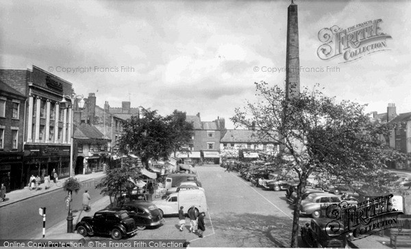 Photo of Ripon, The Market Place c.1955