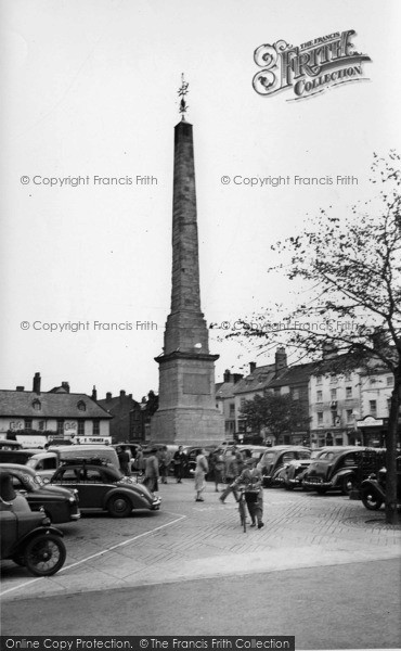 Photo of Ripon, The Market Place c.1955
